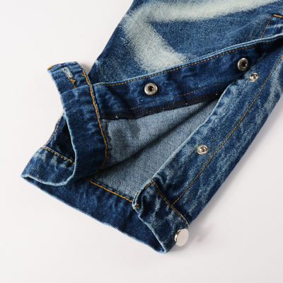 Amr Blue Distressed Jeans